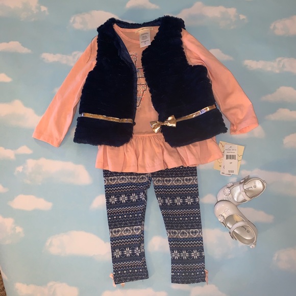 NWT Self Esteem Three Piece Set 3T